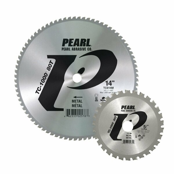 Pearl TC-1000 Mild Steel Carbide Tipped Blade 12 in., 60T , 1 in. Arbor TC012M